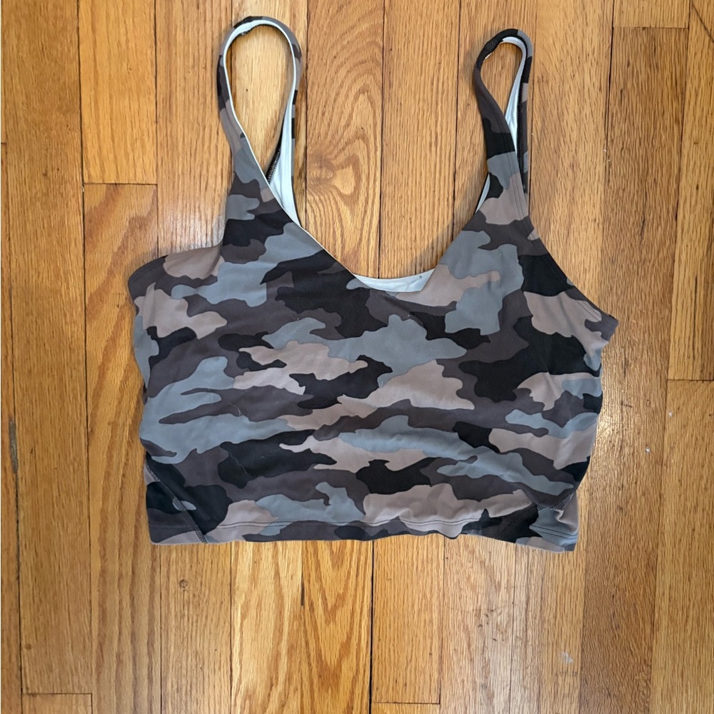 lululemon athletica Camouflage Sports Bra